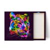 Cuadro Canvas Jaguar Colores - Imagen 3