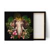 Cuadro Canvas Bordado Rey Elefante - Imagen 3