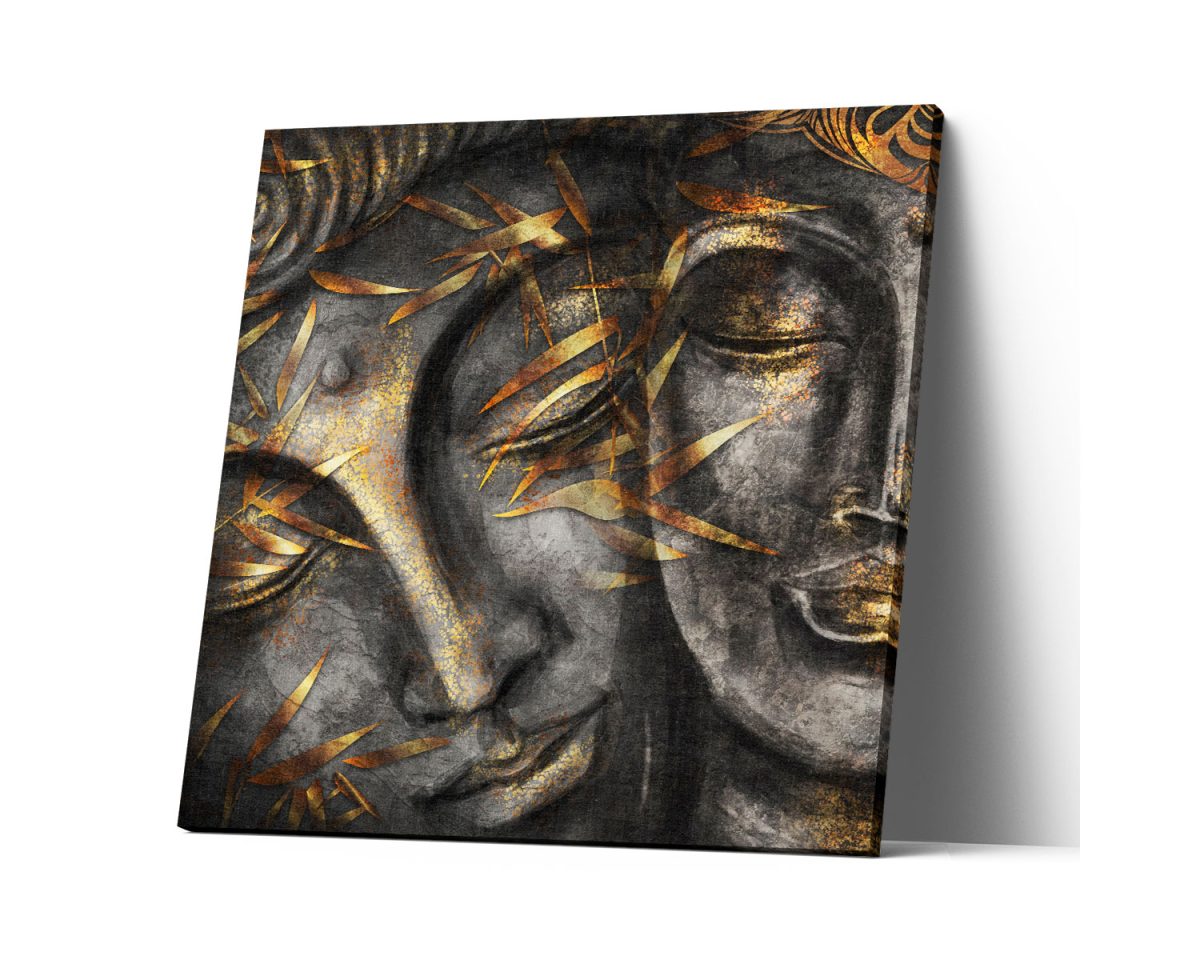 Cuadro Canvas Rostro Buda Estatua