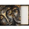 Cuadro Canvas Rostro Buda Estatua - Imagen 3