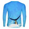 Playera Jersey Pesca Pez Marlin Azul Oscuro Carnada - Imagen 2