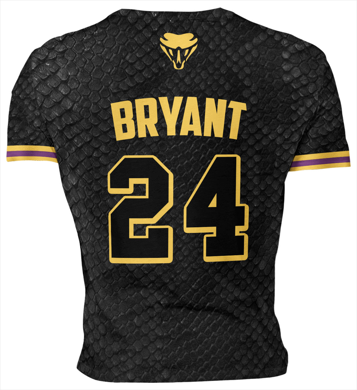 Playera Full Print Caballero Black Mamba Bryant 24 - Imagen 2