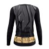 Playera Sublimada Dama Manga Larga Traje Batgirl Murciélago - Imagen 2