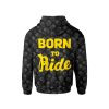 Sudadera Deportiva Sublimada Homero Biker Born To Ride Cervezas - Imagen 2