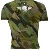 Playera Full Print Mma Camuflaje Verde Artes Marciales - Imagen 2