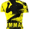 Playera Full Print Mma Fight Club Amarillo Artes Marciales - Imagen 2