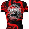 Playera Full Print Mma Fight Club Artes Marciales Rojo Guante - Imagen 2