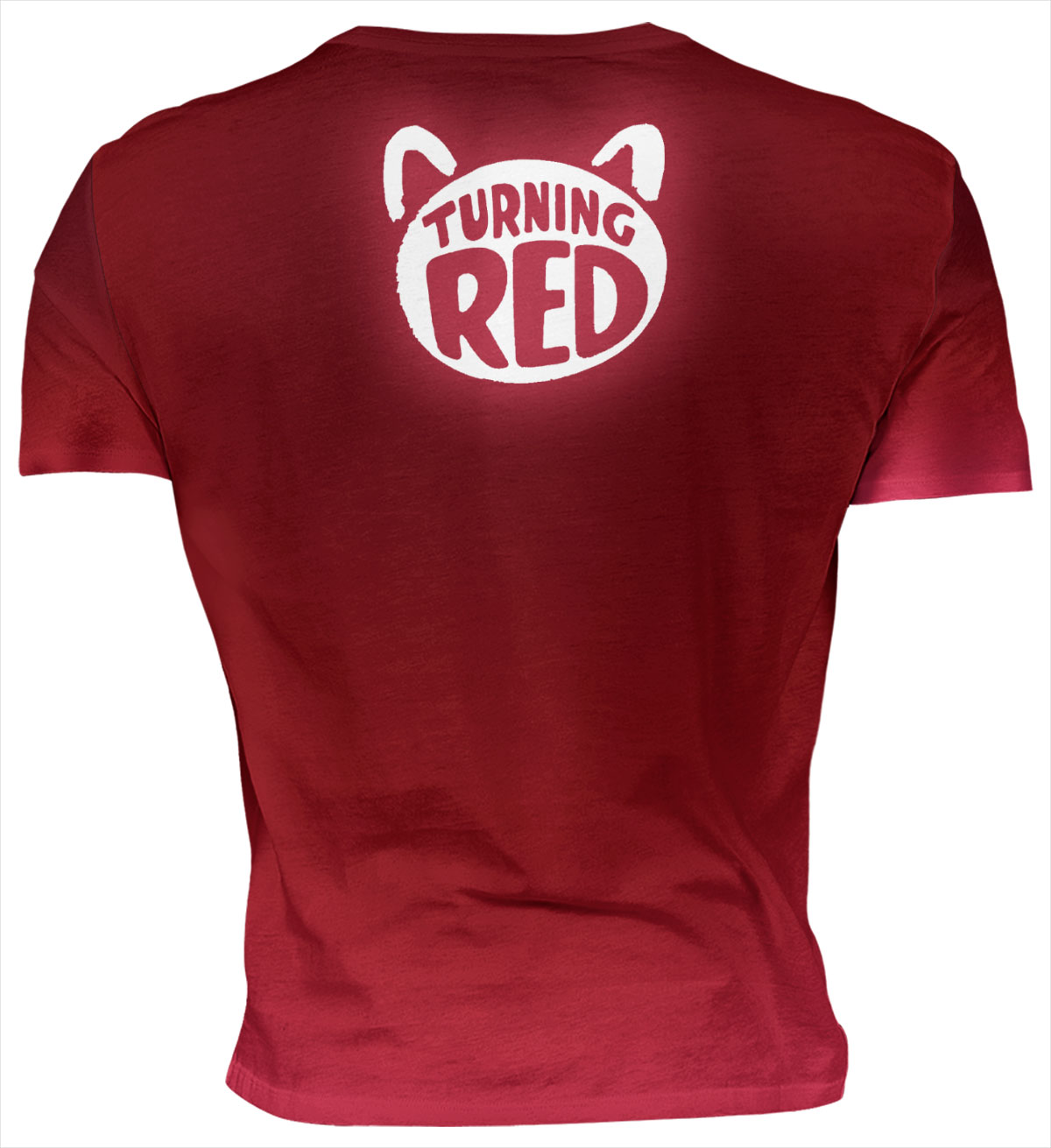 Playera Full Print Panda Rojo Red Película - Imagen 2