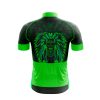Jersey Ciclismo Manga Corta Maillot Mtb Calavera Penacho Verde Coahuila - Imagen 2