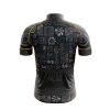 Jersey Ciclismo Manga Corta Maillot Mtb Calendario Azteca Guerrero Gris - Imagen 2