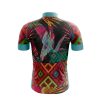 Jersey Ciclismo Manga Corta Maillot Mtb Selva Jaguar Formas Colores - Imagen 2