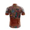 Jersey Ciclismo Manga Corta Maillot Mtb Letras Maya Guerrero Animales - Imagen 2