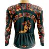 Jersey Ciclismo Manga Larga Maillot Mtb Jaguar Circulo Verde Amarillo - Imagen 2