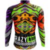Jersey Ciclismo Manga Larga Maillot Mtb Crazy Rides Meta Colores Morado - Imagen 2