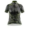 Jersey Ciclismo Manga Corta Maillot Mtb Camuflaje Verde - Imagen 3