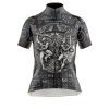 Jersey Ciclismo Manga Corta Maillot Mtb Calendario Azteca Guerrero Gris - Imagen 3