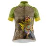 Jersey Ciclismo Manga Corta Maillot Mtb Guerrero Lanza Café Piedra - Imagen 3