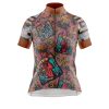 Jersey Ciclismo Manga Corta Maillot Mtb Letras Maya Guerrero Animales - Imagen 3