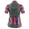 Jersey Ciclismo Manga Corta Maillot Mtb Colores Mexicanos Ojo Pirámide - Imagen 4