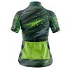 Jersey Ciclismo Manga Corta Maillot Mtb Verde Rayos Deporte Extremo - Imagen 4