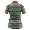 Jersey Ciclismo Manga Corta Maillot Mtb Figuras Maya Verde Pirámide - Imagen 4