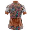 Jersey Ciclismo Manga Corta Maillot Mtb Letras Maya Guerrero Animales - Imagen 4