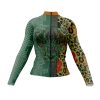 Jersey Ciclismo Manga Larga Maillot Mtb  Jaguar Manchas Adornado - Imagen 3