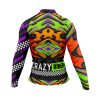 Jersey Ciclismo Manga Larga Maillot Mtb Crazy Rides Meta Colores Morado - Imagen 4