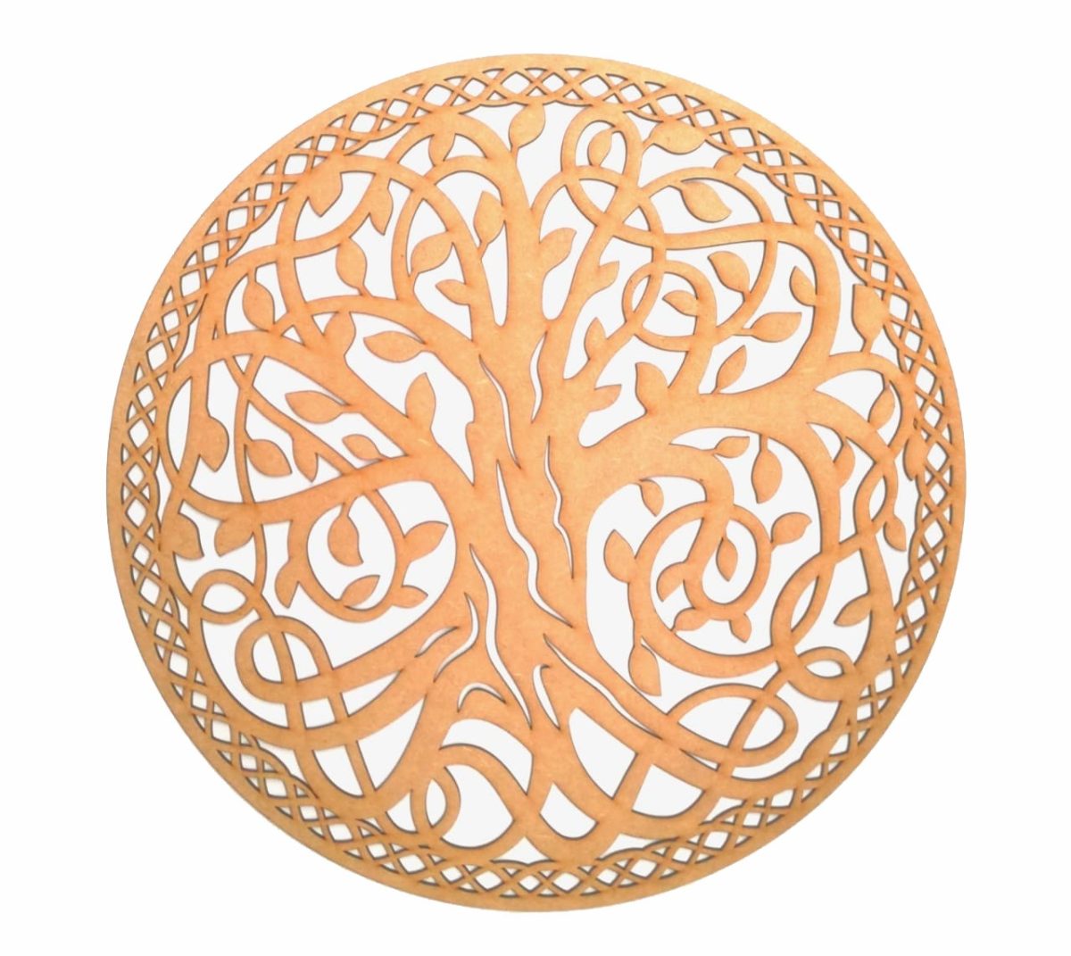 Decoración Pared En Acabado Mdf Arbol Celta 60 cm