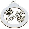 Esferas Navidad Personalizada De 10cm Madera Mdf Mayoreo - Imagen 8