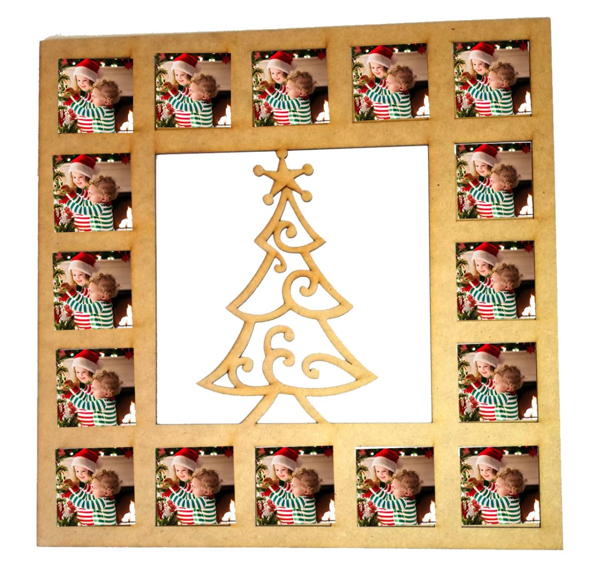 Porta Retrato Árbol Nav 37 Cm Mdf 3 Mm Recuerdo O Decoración