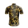 Jersey Ciclismo Manga Corta Maillot Mtb Calavera Penacho Apaches Dorado - Imagen 2