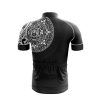 Jersey Ciclismo Manga Corta Maillot Mtb Calendario Solar México Negro - Imagen 2
