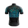 Jersey Ciclismo Manga Corta Maillot Mtb Calendario Prehispánico Azul - Imagen 2
