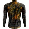 Jersey Ciclismo Manga Larga Maillot Mtb Panal Café Bici - Imagen 2