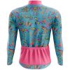 Jersey Ciclismo Manga Larga Maillot Mtb Azul Rosa Alebrijes Colores - Imagen 2