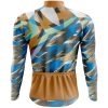 Jersey Ciclismo Manga Larga Maillot Mtb Extremo Colores Rayos Azules - Imagen 2