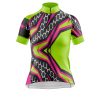 Jersey Ciclismo Manga Corta Maillot Mtb Ciclista Verde Born Ride - Imagen 3