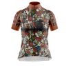 Jersey Ciclismo Manga Corta Maillot Mtb Calaveras Alas Rosas Tequila - Imagen 3