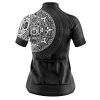 Jersey Ciclismo Manga Corta Maillot Mtb Calendario Solar México Negro - Imagen 4