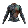 Jersey Ciclismo Manga Larga Maillot Mtb Warrior Azteca Ave Plumas - Imagen 3