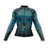 Jersey Ciclismo Manga Larga Maillot Mtb Calendario Prehispánico Azul - Imagen 3
