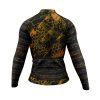 Jersey Ciclismo Manga Larga Maillot Mtb Panal Café Bici - Imagen 4
