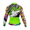 Jersey Ciclismo Manga Larga Maillot Mtb Adventure Flechas Colores - Imagen 4