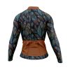Jersey Ciclismo Manga Larga Maillot Mtb Warrior Azteca Ave Plumas - Imagen 4