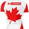 Playera Sublimada Caballero Bandera Canadá La Hoja De Arce - Imagen 2