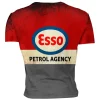 Playera Sublimada Full Print Esso Petrol Agency Barril 200 - Imagen 2