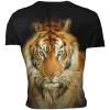 Playera  Full Print Caballero Animal Tigre 124 - Imagen 2