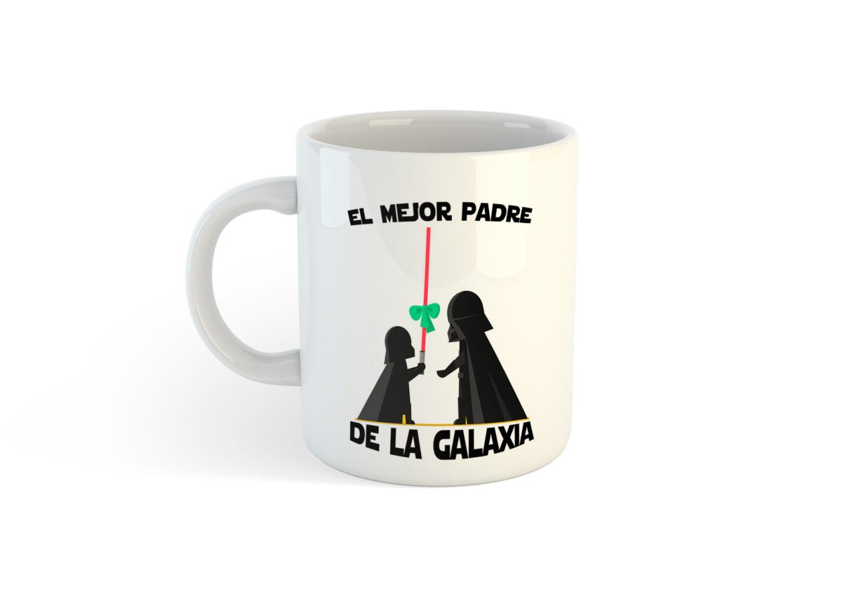 Taza Impresión Guerra De Las Galaxias El Mejor Padre De La Galaxia