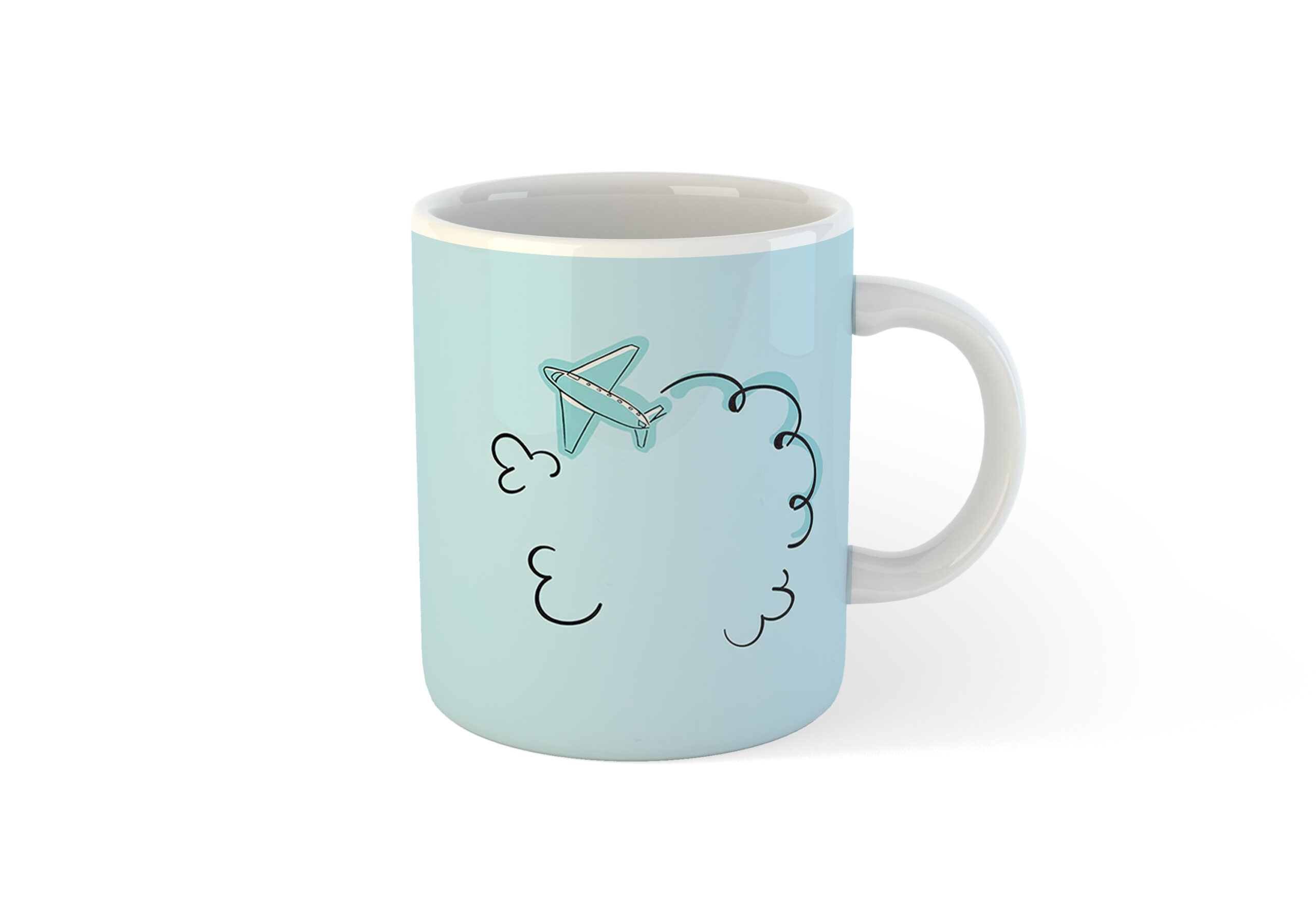 Taza Sublimada Azul Dia Del Padre Para El Papa Mas Guay Del Mundo - Imagen 2